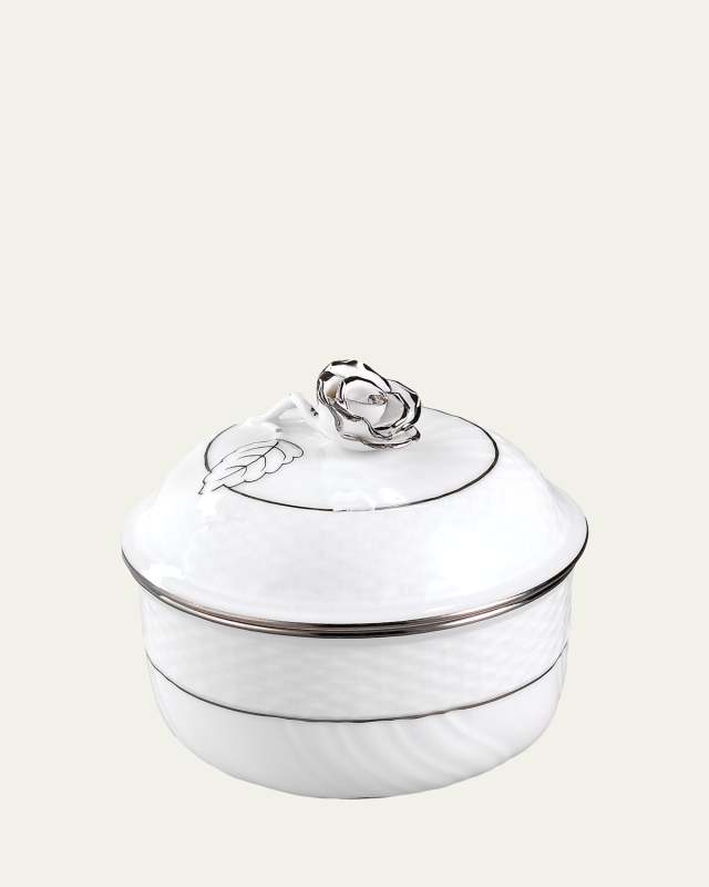 Platinum Edge Sugar Bowl